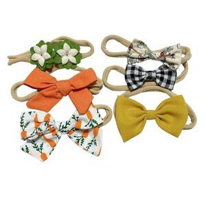 Baby Girls 6 Piece Spring Head Bands